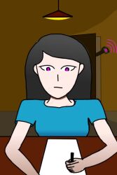 animated before_and_after blue_eyes breasts doggy_style faceless_male femsub long_hair original pink_eyes remote_control sex tech_control veeloxshadow video