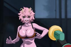  animated before_and_after black_sclera bouncing_breasts bra breasts defeated drool electrickronos empty_eyes happy_trance horns hypno_beam hypnotic_beam hypnotic_gun instant_loss jimmy_neutron_(series) large_breasts looking_at_viewer messy_hair midriff mina_ashido my_hero_academia open_mouth ping pink_hair raygun short_hair smile standing standing_at_attention tech_control underwear video yellow_eyes 