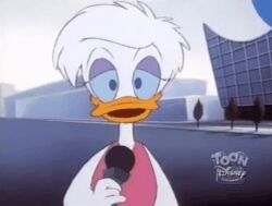  animated animated_gif daisy_duck disney duck_girl female_only femsub furry happy_trance microphone quack_pack screencast short_hair smile symbol_in_eyes western 