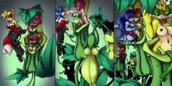 amy_rose before_and_after bottomless breasts comic crotch_rub dazed echidna_girl femdom femsub finger_in_mouth finger_to_mouth furry genderswap happy_trance hedgehog_girl knuckles_the_echidna large_breasts lavenderrose long_hair miles_tails_prower monster_girl multiple_girls original pitcher_plant plant plant_girl sally_acorn short_hair sonic_the_hedgehog sonic_the_hedgehog_(series) squirrel_girl tentacles tongue tongue_out topless transformation yuri