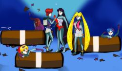  bondage corruption dressing fundoshi mugenbine music red_eyes sailor_jupiter sailor_mars sailor_mercury sailor_moon sailor_moon_(series) sailor_venus transformation 