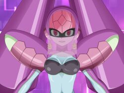  corruption earrings happy_trance k0n0n luna_platz megaman_(series) megaman_star_force naga_girl possession queen_ophiuca sequence snake_girl transformation veil 