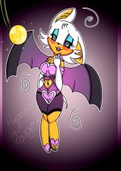 absurdres bat_girl bat_wings blush breasts female_only femsub furry happy_trance large_breasts navel pendulum rosetailwerevamp rouge_the_bat solo sonic_the_hedgehog_(series) spiral_eyes symbol_in_eyes