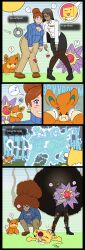  brown_hair coin comic dark_skin dazed electricity female_only femsub glasses happy_trance humor hypno limp long_hair maggotmike milf naz_(maurislave) nintendo office_lady original pawmi pokemon pokemon_(creature) red_hair single_hair_bun starmie svetta_(svettak92) sweater trance_break 