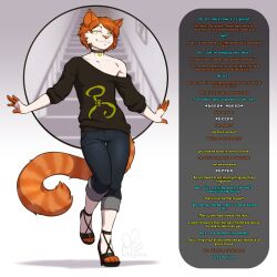  absurdres caption cat_boy cat_ears clothed collar collarbone consensual crossdressing dialogue flesh_(manipper) furry high_heels jeans kittydee male_only malesub manip orange_hair original phone shirt short_hair shrunken_irises simple_background smile standing tagme tail text trigger white_skin yellow_eyes 