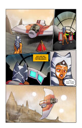  absurdres ahsoka_tano alien comic darth_maul dialogue english_text eye_color_change femsub floating maledom mesiasart nude outdoors possession possessionhub red_eyes star_wars tagme text 