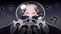 androgynous_dom androgynous_sub aura corruption fangs floating janeluart jellyfish levitation music nihilego nintendo parasite pokemon pokemon_(creature) pokemon_scarlet_and_violet pokemon_sun_and_moon possession scream_tail tentacles yellow_eyes