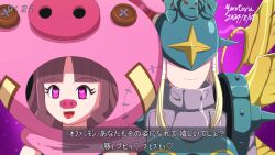 altered_common_sense cho&middot;hakkaimon digimon digimon_ghost_game femdom femsub happy_trance heart_eyes ophanimon pig_girl ruli_tsukiyono transformation yuri