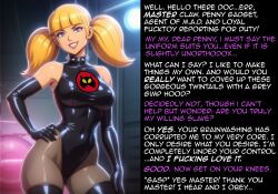    aged_up ai_art alternate_costume artist_request ass awakening bad_end bangs blonde_hair blue_eyes collar corruption defeated enemy_conversion enthralled01_(generator) enthralled01_(manipper) evil_smile female_only femsub fishnets gloves glowing_eyes high_heels huge_breasts inspector_gadget_(series) large_ass large_breasts leather legs nipples open_mouth penny_gadget straight-cut_bangs text thighhighs transformation twintails 