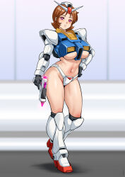  brown_hair femsub fraw_bow gundam_(series) hadant short_hair tagme 