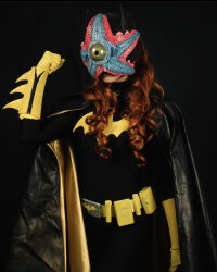  batgirl batman_(series) cosplay darkmattercosplay dc_comics femsub orange_hair parasite real starro super_hero western 