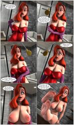 3d 7bitparty barefoot comic feet femsub foot_focus happy_trance hypnotized_dom jessica_rabbit large_breasts nude pendulum pocket_watch pov pov_dom red_hair spiral_eyes tagme who_framed_roger_rabbit