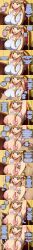 absurdres armpit_licking armpits blonde_hair blue_eyes breast_grab breasts censored clothed cum cum_in_nipples cum_on_body cum_on_breasts dialogue english_text femsub groping gundam_(series) gundam_wing hard_translated licking long_hair maledom nipple_penetration nipples nude open_mouth orgasm penis pubic_hair relena_peacecraft sweat text time_stop translated youkai_tamanokoshi