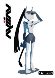  4five1 dronification female_only femsub jackie_(4five1) original saluting signature solo tagme tech_control 