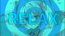 animated animated_gif blue_hair fandomhypnojunk miku_hatsune pov pov_sub seizure_warning spiral text transformation vocaloid