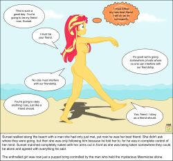  ass dialogue empty_eyes equestria_girls femsub large_breasts my_little_pony nabs001 nude sunset_shimmer text zombie_walk 