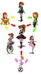  angry ballerina bare_legs bodysuit choker crown daphne_blake disney dress femsub fusion gloves green_eyes happy_trance hypnotic_accessory ics jewelry kim_possible kim_possible_(series) legs long_hair microchip multiple_girls orange_hair ponytail red_hair sam scooby-doo_(series) smile tech_control totally_spies 
