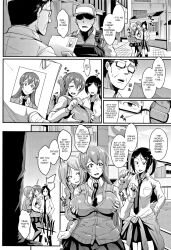  aware aya_kawai bra breast_grab clothed dialogue dolls_(fan_no_hitori) embarrassed english_text fan_no_hitori glasses groping hard_translated kaho_(dolls) long_hair multiple_girls one_eye_open rina_(dolls) short_hair text translated underwear 