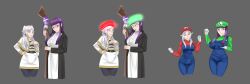  absurdres breast_fondling breast_grab breasts cap cappy clothed earrings elf elf_ears empty_eyes eye_color_change femsub fern_(frieren:_beyond_journey's_end) frieren frieren:_beyond_journey's_end gloves glowing glowing_eyes green_eyes grey_background groping hat heterosexual holding_breasts large_breasts luigi maledom mario multicolored_eyes nintendo ongcs123 open_mouth possession purple_eyes red_eyes sequence simple_background smile staff super_mario_bros. super_mario_odyssey tongue tongue_out white_hair 