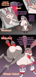 albinefoxxo betrayal bonnie_hopps brain_drain breast_expansion comic corruption dialogue disney drugs furry happy_trance hypnotic_audio hypnotized_dom judy_hopps milking_machine multicolored_eyes sex_machine spiralwash_eyes text western zootopia