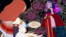  celica_(fire_emblem) corruption english_text femsub fire_emblem fire_emblem_echoes magic sonya_(fire_emblem) tagme takumisrealmtf text 