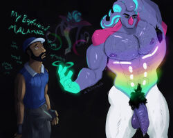  dark_skin hypnotic_hands malamar male_only maledom malesub mega_malamar muscle_boy nintendo pokemon pokemon_legends_z-a pubic_hair scruffymusk tagme yaoi 