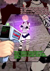 altered_common_sense alternate_costume collar comic corruption dialogue earrings enemy_conversion fairy_tail genderswap goth gothification hypnotic_gun instant_loss large_breasts midriff minlimarcus natsu_dragneel punkification rock_of_succubus sequence tattoo