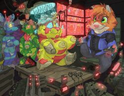 bbw body_control cat_girl drone dronification femsub furry gerbil_girl glowing_eyes hamster_girl harem huge_breasts large_breasts mouse_girl multiple_girls robotization smagadoodle tagme tech_control wide_hips