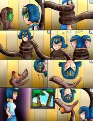  blue_hair comic disney femsub happy_trance harper_(pokemon) jerrydestrtoyer kaa kaa_eyes lana's_mother lana_(pokemon) maledom nintendo pokemon sarah_(pokemon) snake the_jungle_book 