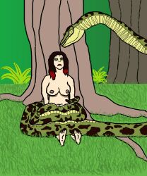  breasts coils disney kaa kaa_eyes p3rvyrat snake the_jungle_book topless 
