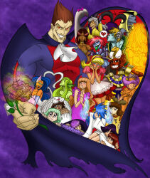  absurdres alien alien_girl alternate_hairstyle anakaris bb_hood bird bishamon_(darkstalkers) blonde_hair blowing_kiss brown_hair capcom cape cat_girl choker closed_eyes dark_skin darkstalkers demitri_maximoff demon demon_girl donovan_baine dress dual_persona egyptian empty_eyes envyskort eye_color_change eyeshadow fangs felicia_(darkstalkers) feminization femsub flower genderswap glowing_eyes green_eyes green_hair hair_ornament happy_trance harem heterosexual hsien-ko huitzil hypnotic_plant jedah_(darkstalkers) jon_talbain lilith_aensland lipstick long_hair lord_raptor love maid makeup maledom mei-ling mermaid morrigan_aensland multicolored_eyes multiple_girls multiple_subs nail_polish netorare nurse orb possession purple_hair purple_skin pyron_(darkstalkers) q-bee red_eyes red_hair red_lipstick rikuo roses royalty sasquatch_(darkstalkers) seductive_smile short_hair sisters sleeping smile smug succubus vampire very_long_hair victor_von_gerdenheim werewolf werewolf_girl white_eyes zombie 