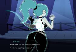  aware blue_hair danny_phantom_(series) ember_mclain femsub maledom migirider possession tagme text tucker_foley 