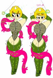  blush cyl4s dragon_girl femsub horns pendulum plant tentacles 