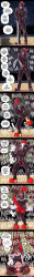  armor before_and_after clown clown_girl clownification comic cuntboy dialogue femsub humiliation knight pussy resisting sequence text thetransformistress transformation transgender 