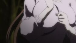  animated bleach breasts clothed empty_eyes enemy_conversion female_only femsub large_breasts memory_alteration mind_break official orange_hair orihime_inoue outdoors shrunken_irises solo sweat tagme trees trembling video 