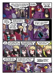  alice_(er-ikaa) chortles_(keeperika) clown comic dazed erika_(er-ikaa) femsub keeper_of_pots maledom original pendulum speech_bubble text trance_break 