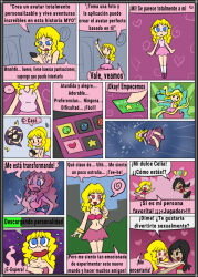 blonde_hair comic femsub mythkaz original princess_caelia_(kachopper9) spanish tagme text translation_request