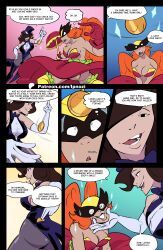  breasts brown_hair chin_hold cleavage clothed comic dc_comics dialogue english_text female_only femdom femsub gloves hand_on_hip happy_trance hat hawkgirl large_breasts magician orange_hair pendulum preview senseless_squirrel sleep_command smile speech_bubble spiralwash_eyes super_hero tagme text thought_bubble umbrella wings zatanna_zatara 