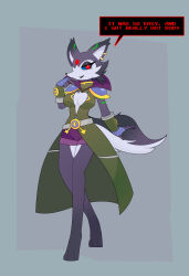  alternate_costume blue_sclera breasts dialogue english_text eye_color_change eyeshadow femsub furry fusion lipstick makeup nylah_(romacotta) original polli_(romacotta) possession rakuma-imp red_eyes robot robot_girl smile speech_bubble tagme tail text trojan_bot_(chaoscroc) 