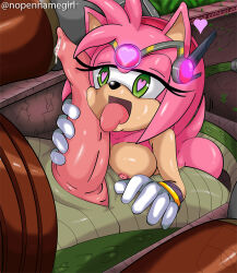 amy_rose bottomless cum fellatio femsub furry handjob heart heart_eyes hedgehog_girl hypnotic_accessory lyric non-human_penis nopennamegirl nude open_mouth oral penis pink_hair short_hair snake snake_boy sonic_boom sonic_the_hedgehog_(series) symbol_in_eyes tech_control tongue tongue_out topless 