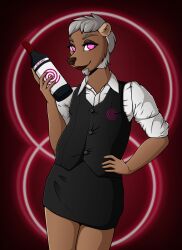 bear_boy crossdressing dilf femboy furry pink_eyes swirlys_club_(kt1v3nus) tagme waitress winston_(kt1v3nus) wive_(artist)