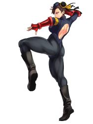 alternate_costume chun-li corruption double_hair_bun shadaloo_dolls street_fighter