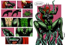 altered_common_sense anal batman_(series) before_and_after bottomless breasts comic corruption dc_comics demon_girl discolored_nipples doomington drool fangs femsub glowing glowing_eyes hypnotic_drug large_lips monster_girl nipples nude plant poison_ivy possession pussy red_hair sex spread_legs super_hero tentacle_sex tentacles text topless transformation vaginal western