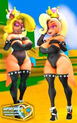 3d breasts coco_bandicoot collar cosplay crash_bandicoot_(series) empty_eyes female_only femsub furry happy_trance large_breasts long_hair open_mouth short_hair source_filmmaker super_crown supercasket tawna_bandicoot