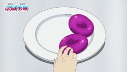 chicken_pose dancing dot_(pokemon) femsub happy_trance japanese_text liko_(pokemon) malesub mochi_dance mollie_(pokemon) multiple_subs nintendo orla_(pokemon) pecharunt pokemon pokemon_(anime) purple_eyes sound video