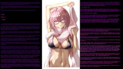  basil_(st_1) breasts caption caption_only dazed expressionless fate/grand_order fate_(series) female_only femdom femsub glasses glowing glowing_eyes hypnotic_clothing large_breasts looking_at_viewer manip mashu_kyrielight pink_hair short_hair text unaware zebulonpike_(manipper) 