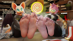 amy_rose feet femdom furry hypno_beam hypnotic_feet jimmy_neutron_(series) latex multiple_doms multiple_girls pov_sub rouge_the_bat socks sonic_the_hedgehog_(series) thehypnopotamus