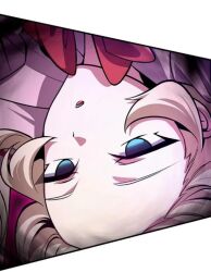  blonde_hair color empty_eyes expressionless hypnotic_eyes leveling_up_fast_with_divine_measurement_skills limp monster screenshot tagme 
