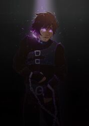 chains collar empty_eyes gloves glowing glowing_eyes guardian-of-the-last-dream hiccup how_to_train_your_dragon hypnotic_accessory male_only malesub purple_eyes tears tech_control unhappy_trance