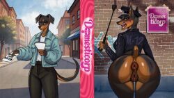 altered_common_sense bad_end before_and_after domesticorp enemy_conversion furry officer_assclap_(domesticorp) paige_(domesticorp) renata the_hypno_harbinger